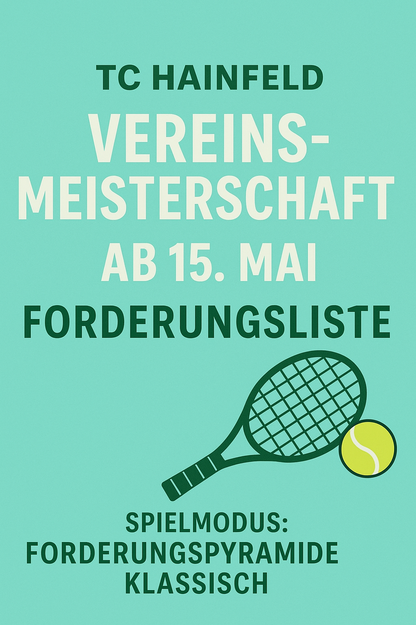 Vereinsmeisterschaft 2025